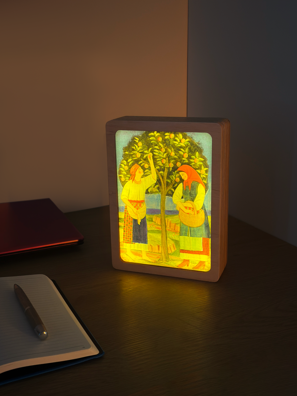Art Lamp "Women by the Apple Tree. Tymko Boichuk"