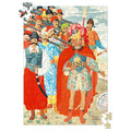 Wooden Figure Puzzle "Aeneas and His Host. Georgiy Narbut" 300 pieces