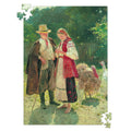 Wooden Shaped Puzzle "Idyll. Mykola Pymonenko" 300 pieces