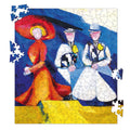 Wooden Shaped Puzzle "Three Female Figures. Alexandra Exter" 300 pieces