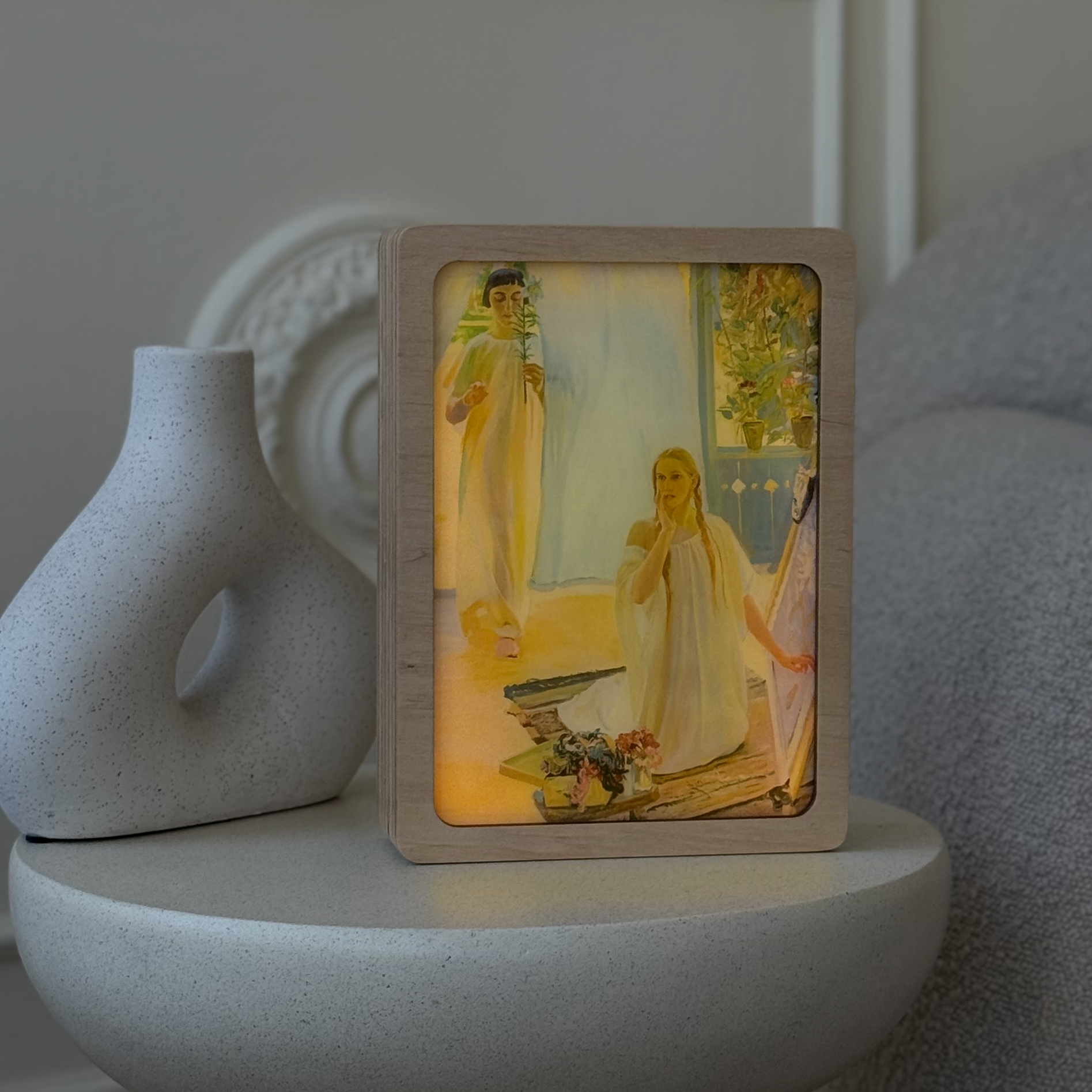Art Lamp "Annunciation. Oleksandr Murashko"