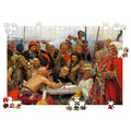 Cardboard puzzle "Zaporozhian Cossacks. Illya Ripyn" 500 pieces