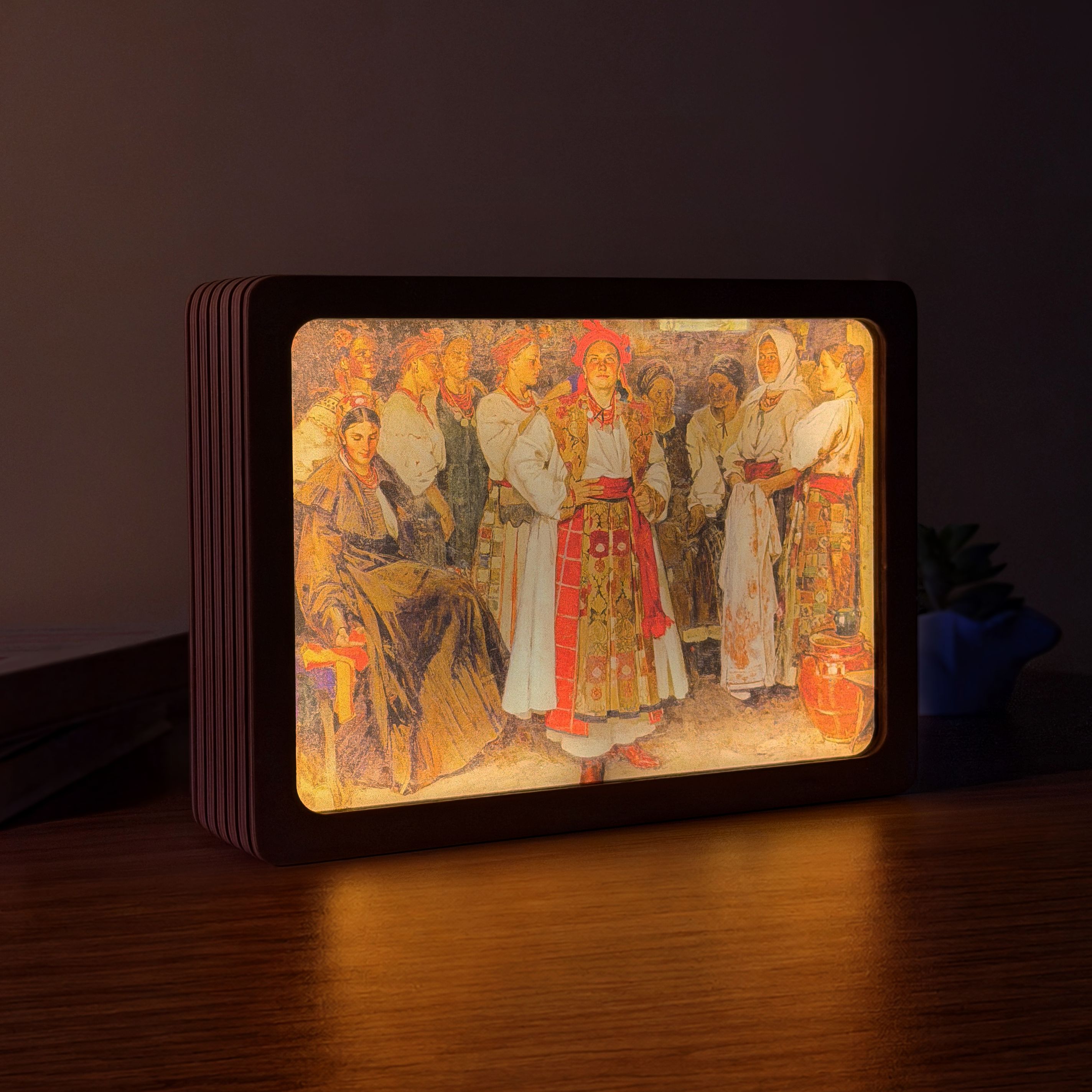Art Lamp "The Bride. Fedir Krychevsky"