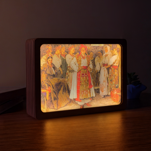 Art Lamp "The Bride. Fedir Krychevsky"