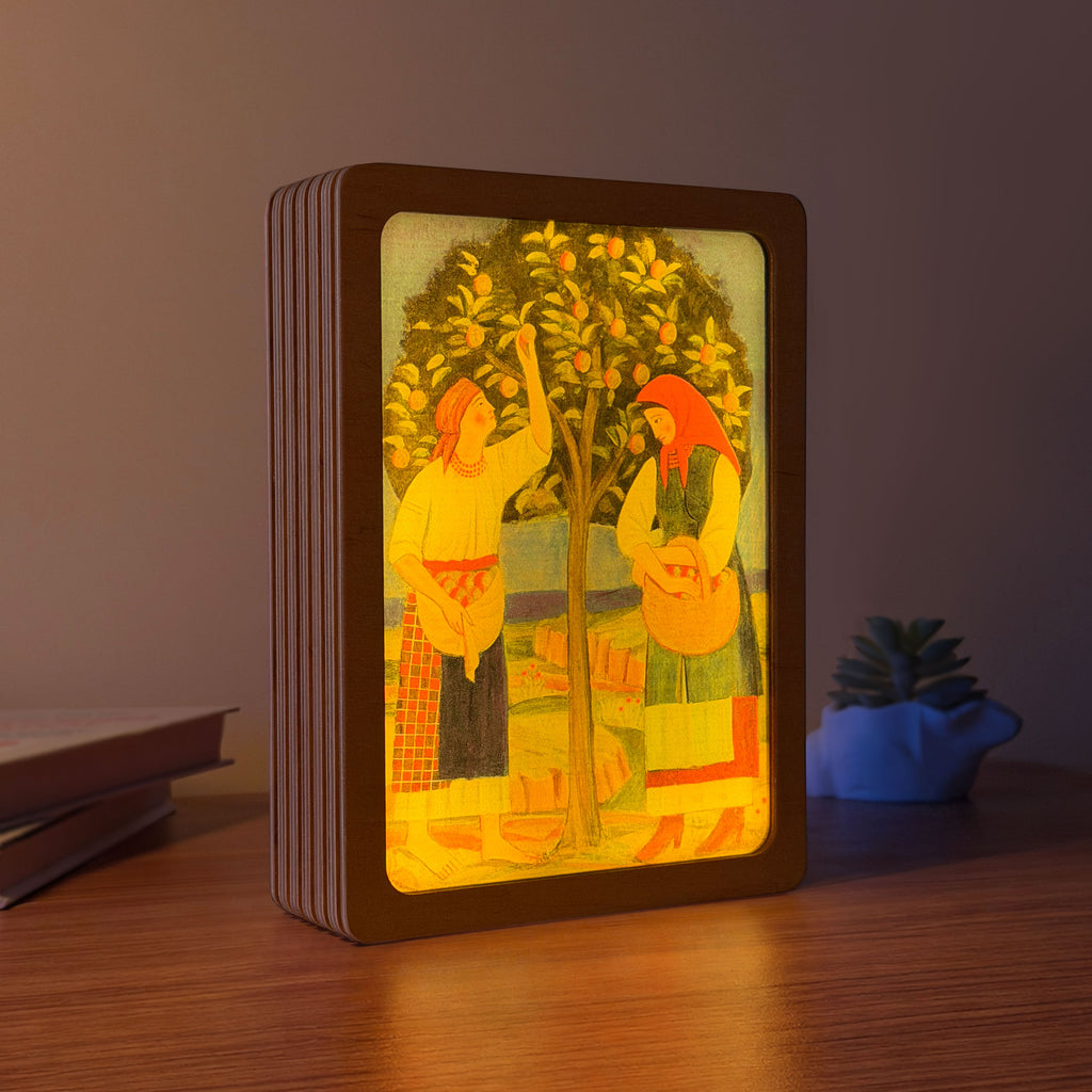 Art Lamp "Women by the Apple Tree. Tymko Boichuk"