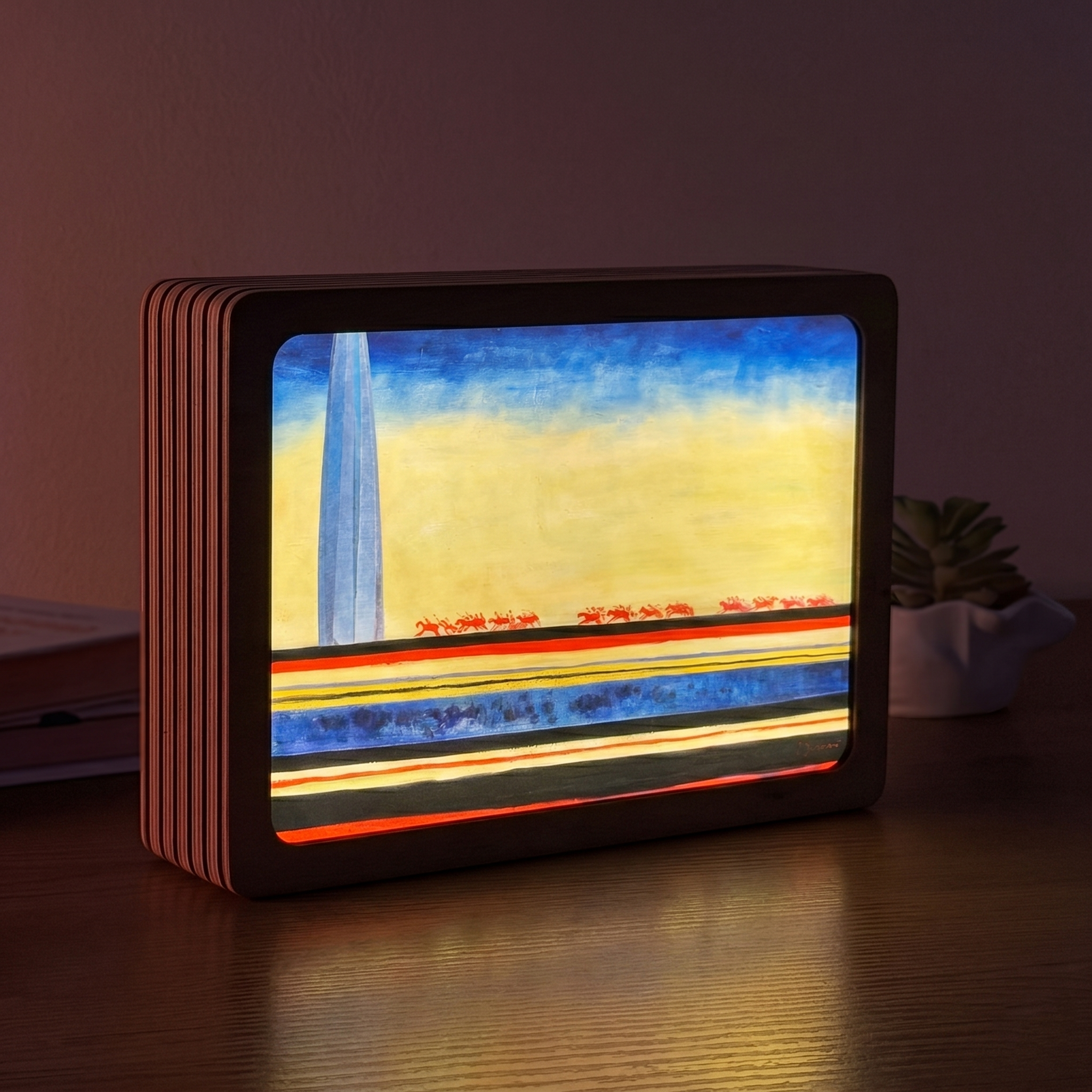 Art Lamp "Cavalry. Kazimir Malevich"
