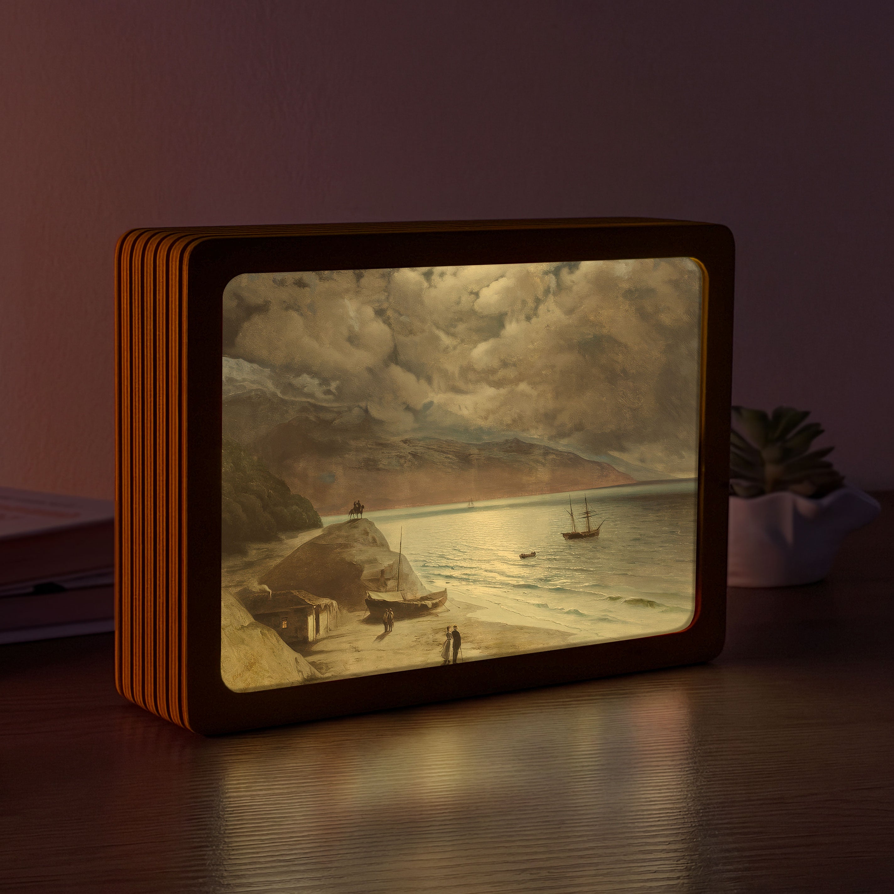 Art Lamp "Night in Gurzuf. Ivan Aivazovsky"