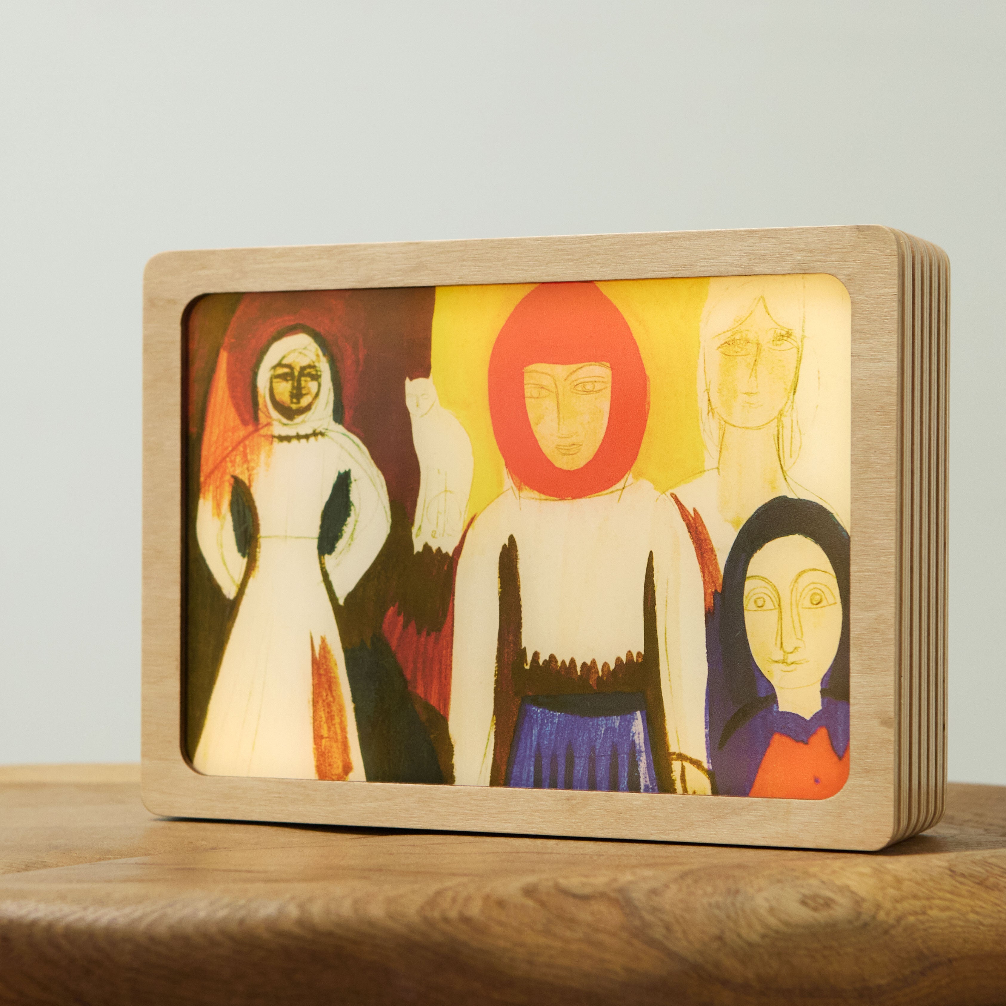 Art Lamp "Four Women and a Cat. Mykhailo Boichuk"