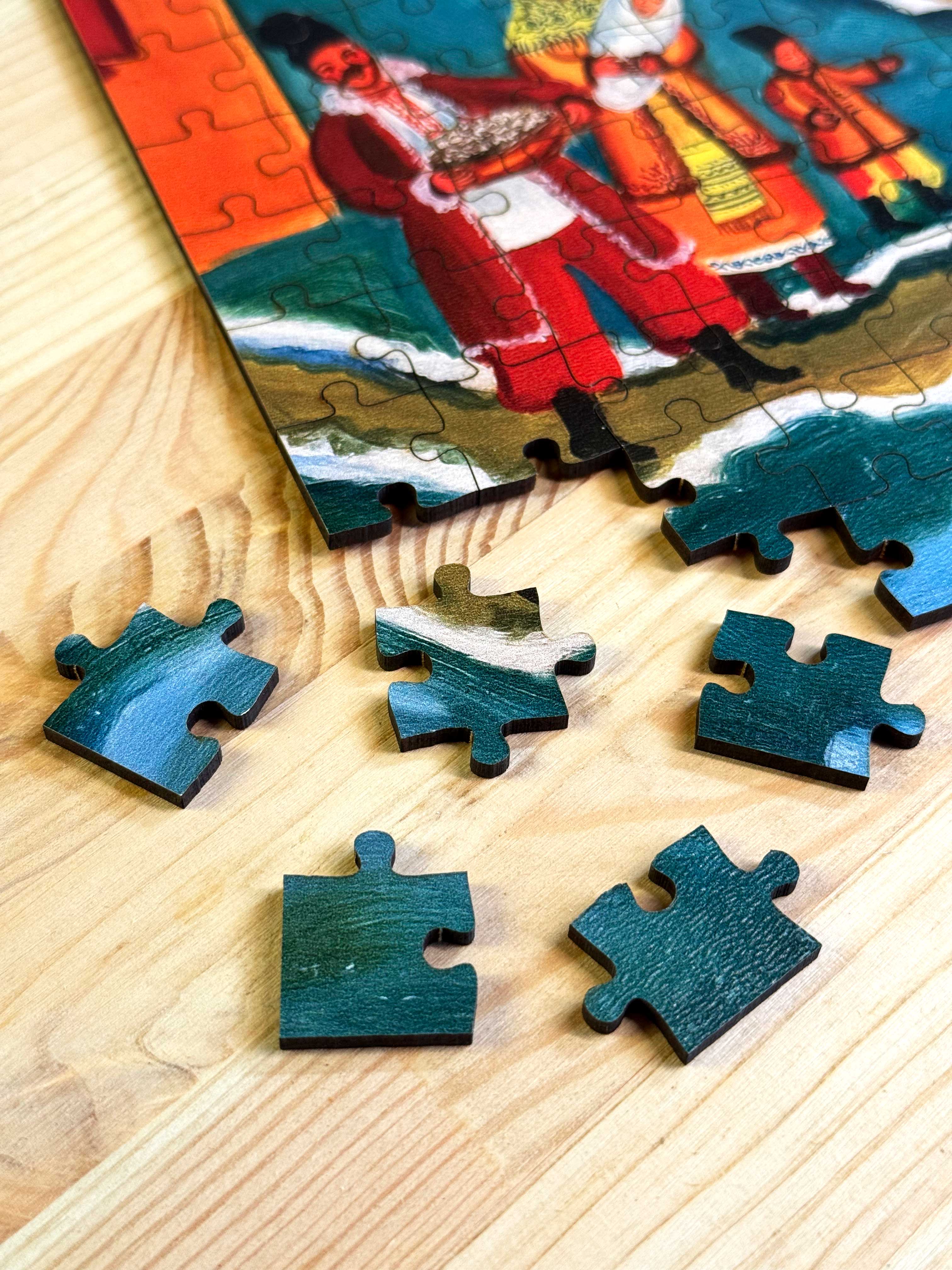 Wooden Puzzle "May you have it in a spoon, a bowl, and in a cradle. Mykhailo Onatsko" 300 pieces