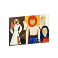 Interchangeable panel for art lamp "Four Women and a Cat. Mykhailo Boichuk"