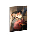Interchangeable panel for art lamp "Christmas Divination. Mykola Pymonenko"
