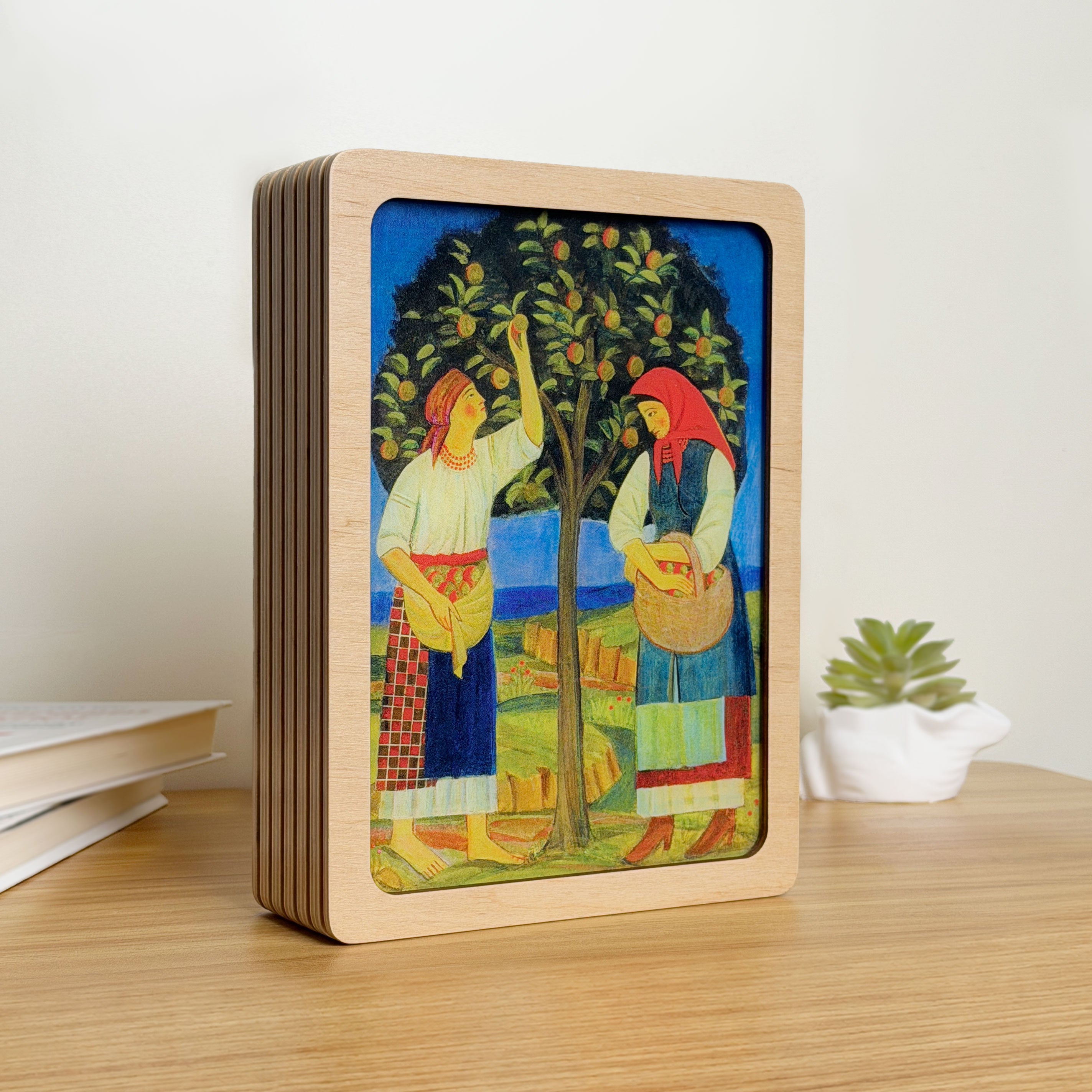Art Lamp "Women by the Apple Tree. Tymko Boichuk"