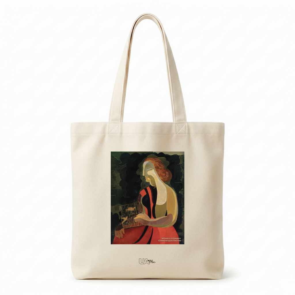 Tote Bag "Woman with Birds. Oleksandra Ekster"