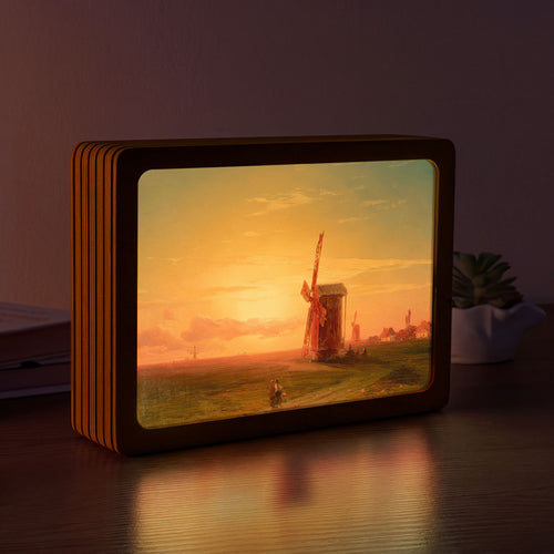 Art Lamp "Sunset in Ukraine. Ivan Aivazovsky"